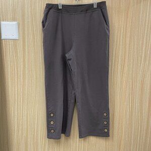 Escape Gray Knit Pants Size M